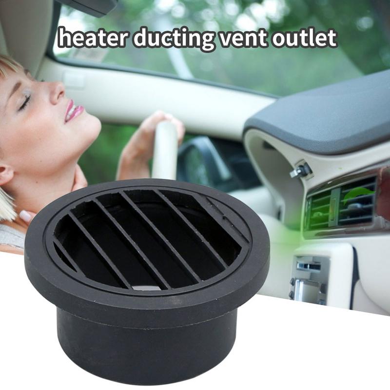 75mm Car Diesel Heater Duct Pipe Air Vent Outlet Vent Rotatable Black Exhaust Joiner Connector For Diesel Parking Heater parts United States