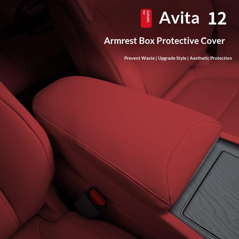Fit For Avatr 12 Specialized Central Armrest Box Mat Electric Footrest Protective Cover Original Car Color Interior Modification