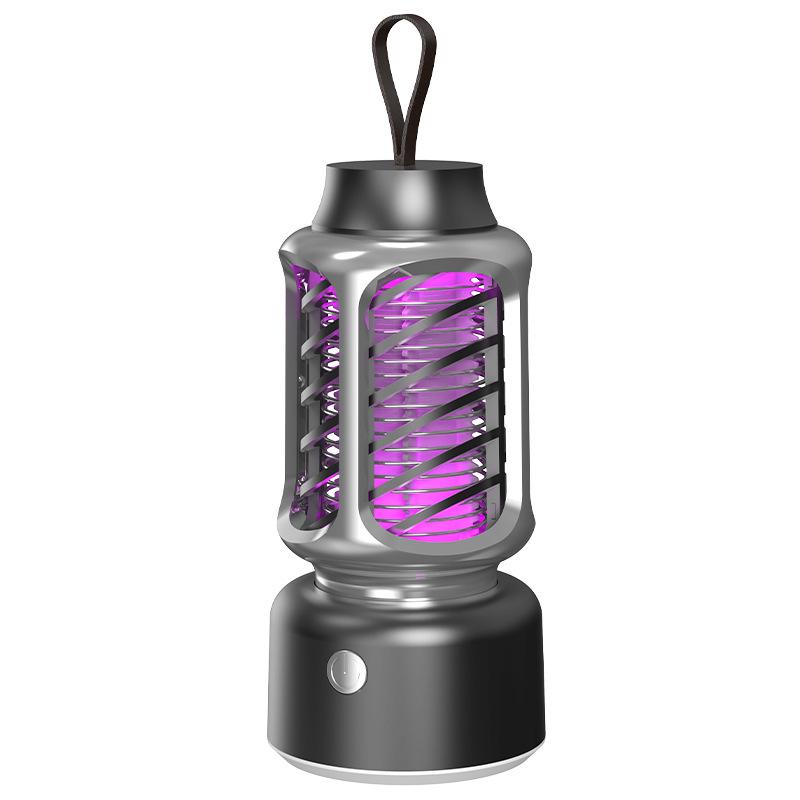 2025 Triple Grid Purple Light Mosquito Killer Lamp & Swatter