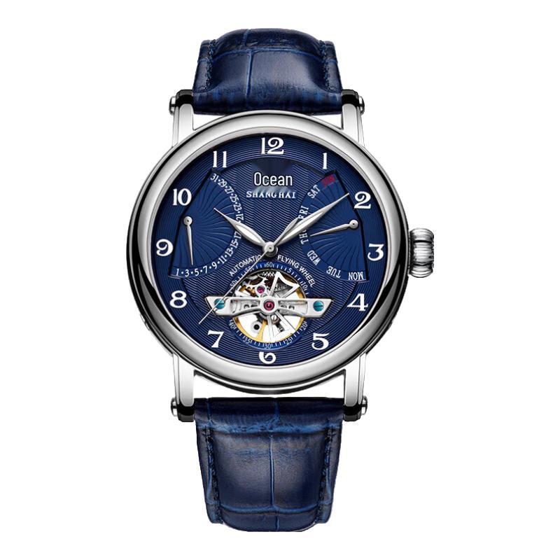 Shanghai S8924 Men s Luminous Automatic Mechanical Watch