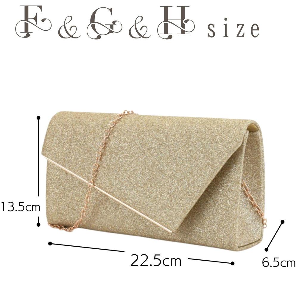 Harujio Damen Umhängetasche mit Kette, Clutch Tasche, Perfekt für Hochzeiten, Partytaschen, Formelle Anlässe, Hochzeitsfeiern, Konfirmation