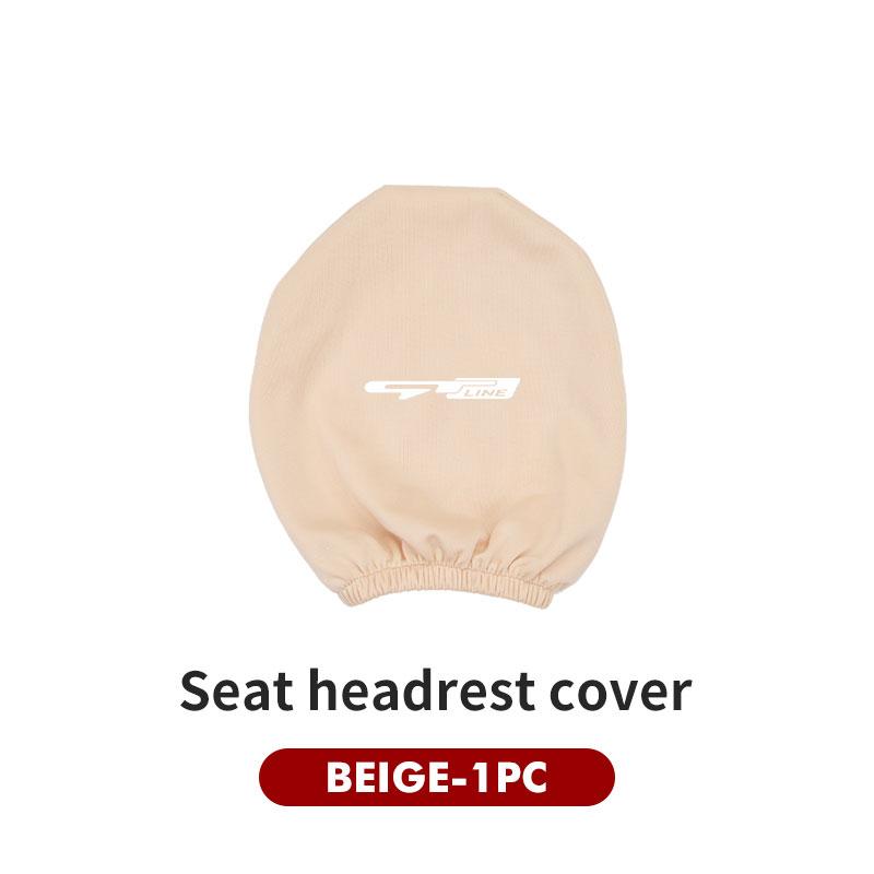 ABCDGC1 Car Seat Headrest Anti-Dirty Elastic Pillow Protective Cover For KIA K5 K2 Optima Soul Spectra Niro Cadenza Sephia Carens