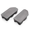 2pcs Stake Pocket Covers Truck Bed Rail Hole Plug for Chevy Silverado GMC Sierra