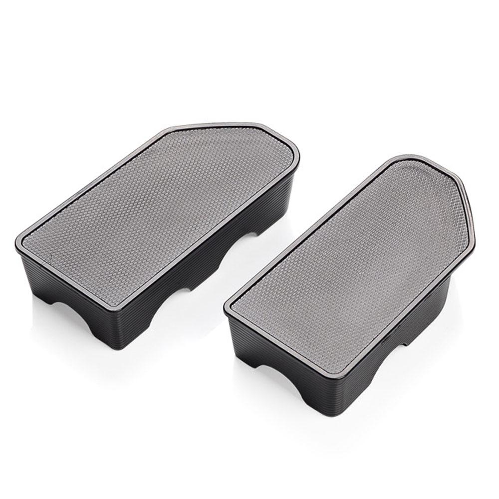 2pcs Stake Pocket Covers Truck Bed Rail Hole Plug for Chevy Silverado GMC Sierra