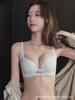 Small breasts gather underwear, women's seamless steel-rimless bra, closed breasts, pull anti-sagging soft support bra