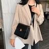 Womens Mini Square Bag Casual Messenger Bag Trend Crossbody Bag PU Shoulder Bag