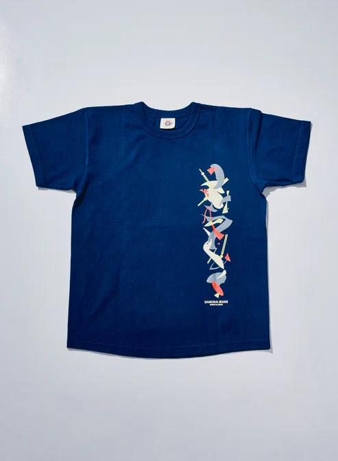 Samurai Jeans Sjst26103 Heavyweight Tshirt Short Sleeve One Wash Made In Japan