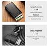 RFID Carbon Fiber Anti-Theft Multi-Card Metal Wallet for Men