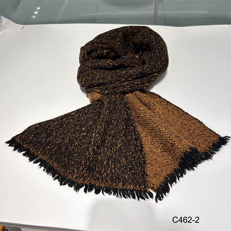 G·TENNA NX-C462 Double-Sided Loop Yarn Cashmere Scarf