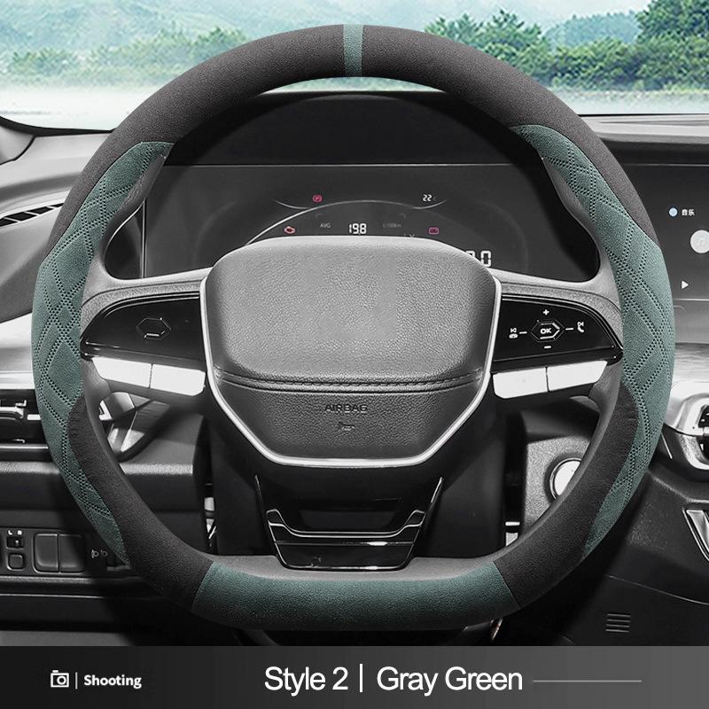 Car Steering Wheel Cover Wrap for Changan Chana CS35 PLUS 2018 - 2026 2026 D Type Steering-Wheel