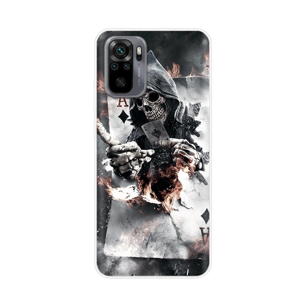 Silikon Blumen Handyhülle Für Xiaomi Redmi Note 10 Hülle 6.43'' Schöne TPU Rückseite Für Xiomi Redmi Note10 Pro Bumper Hüllen