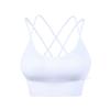 European & American Plus Size Criss-Cross Back Sports Bra - Wire-Free, Shockproof Yoga & Running Bra for Women