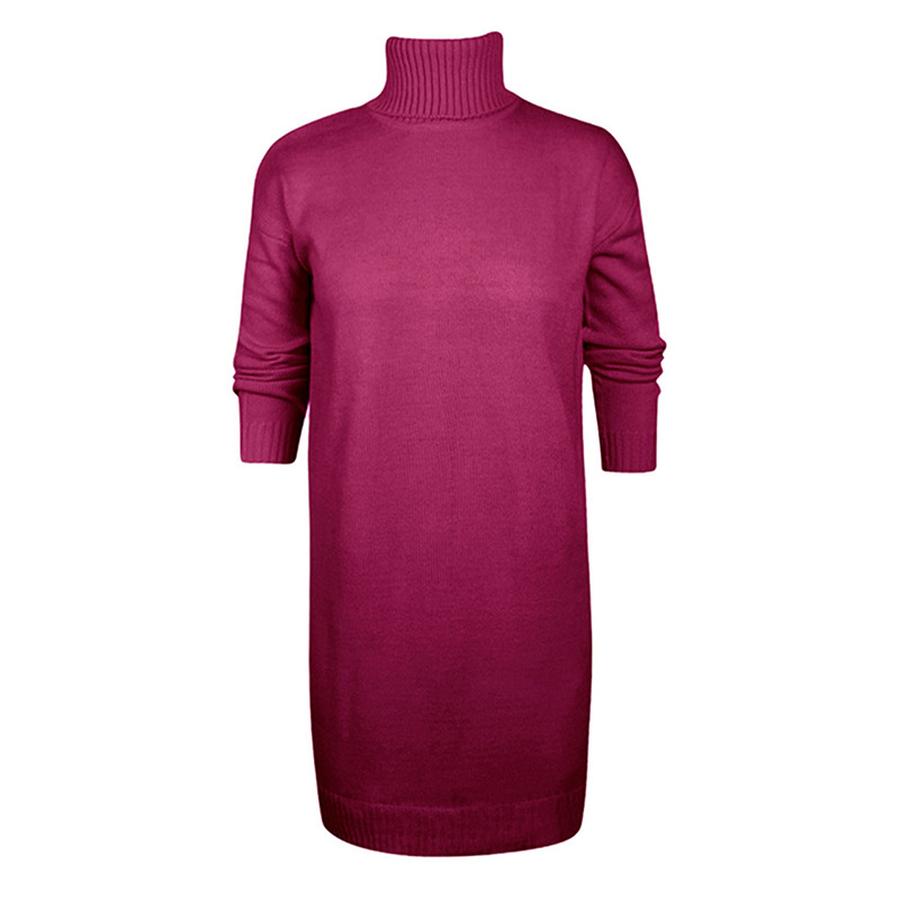 Oversized Knit Sweater Long Sleeve High Neck Coat Women's Fall Winter Fashion Sweater Jacket