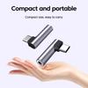 Headphone Audio Adapter Converter Type C To 3.5Mm Jack Elbow L-Type For Cellphone Android Huawei