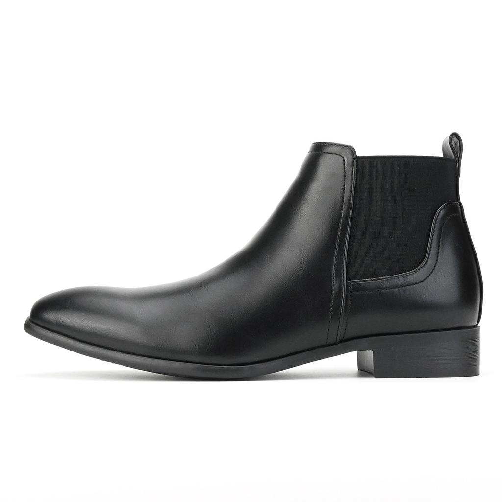 Men's Chelsea Boots Foreign Trade Small Square Head Men's Shoes Versatile Fashion Men's Short Boots Ankle Boots