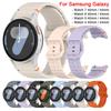 Silicone Strap For Samsung Galaxy Watch 7/6/5/4 40mm 44mm 4 6 Classic 42mm 46mm 47mm 43mm Sports Bracelet Watch5 Pro 45mm Correa