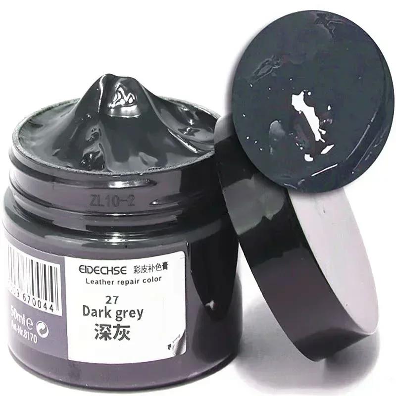 50ML Lederreparaturwerkzeug Autositz Sofa Mäntel Ohne Hitze Flüssigleder Vinyl-Restaurator Löcher Kratzer Risse Risse Polieren Lackpflege