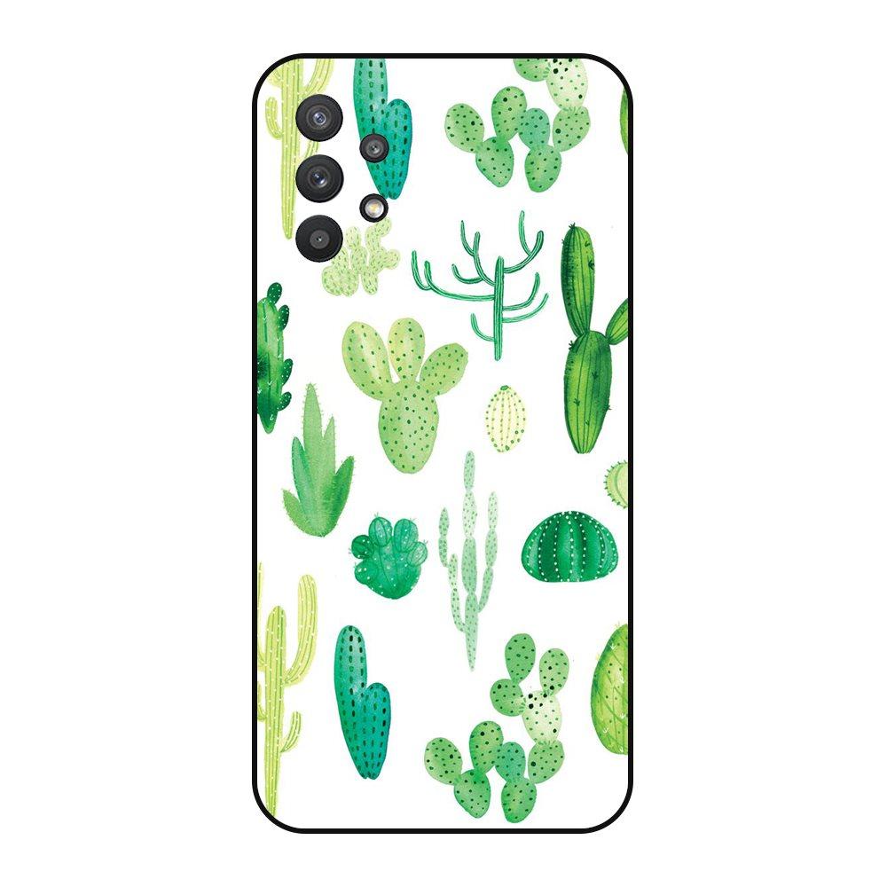 Cactus Plant Art Samsung Galaxy A32 4G Soft Phone Covers Case