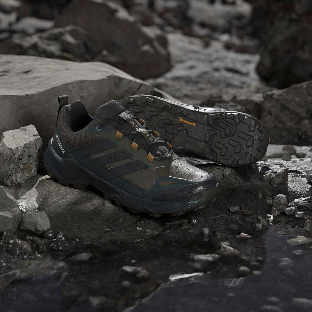 Adidas Terrex Skychaser AX5 Gore-tex hiking shoes shadow olive carbon bronze strata AEDR