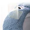 Zipper Toilet Seat Cover Four Colors Universal Cushion Mat Winter Soft Thickened Warmer Toilet Pad Household Waterproof Cartoon Toilet Seats Pads