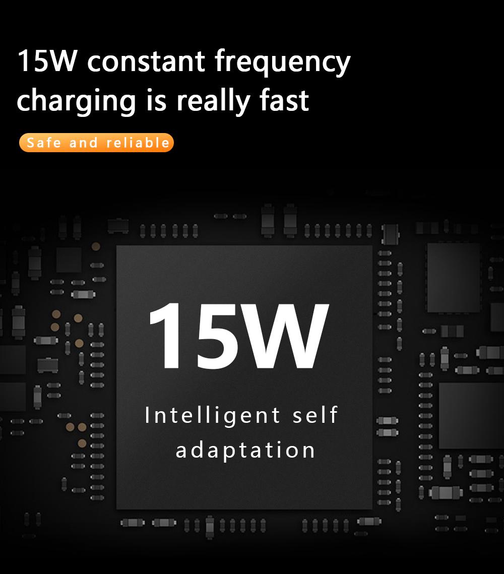 Магнитный автомобильный держатель для зарядки 15 Вт Foriphone 11 Pro 11 Max с умным — фото 5