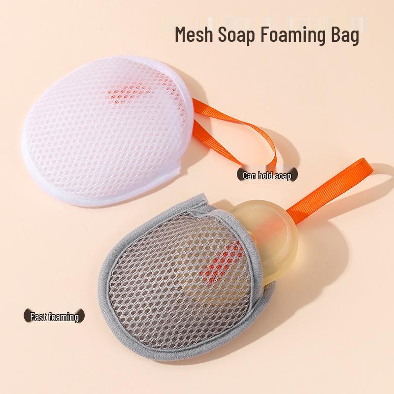 Dubbelsidig exfolierande skumningsnät & tvättlapp