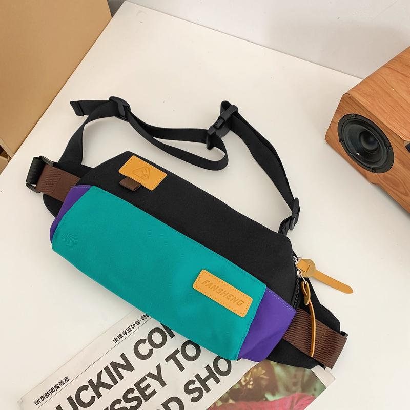 

Дорожная сумка для пары контрастного цвета, поясная сумка, маленькая квадратная сумка через плечо фиолетовый