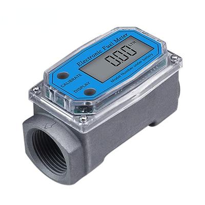 Digital Turbine Flow Meter Flowmeter Gauge PCB Electronic Flow Indicator Sensor Counter Petrol Fuel Kerosene Methanol Water