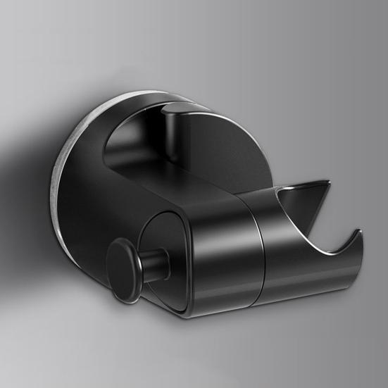 Shower Base Bracket with Hook Design Strong Adhesive Waterproof Handheld Shower Base Holder Replacement