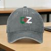 Flag Of Algeria  Sun Baseball Cap  Fashion Men Women Washed That Dropshipping Design Tennis Skate Baseball Caps Birthday Present