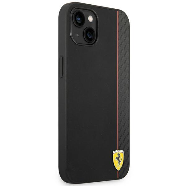 Ferrari Fehcp14Maxbk Iphone 14 Plus / 15Plus 6.7 Czarny/Black Hardcase Carbon