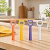 Cute Bear Bottle Opener, Stainless Steel Beer Cap Remover with Non Slip Handle, Portable Kitchen Bar Tool for Soda, Gift for Men Women