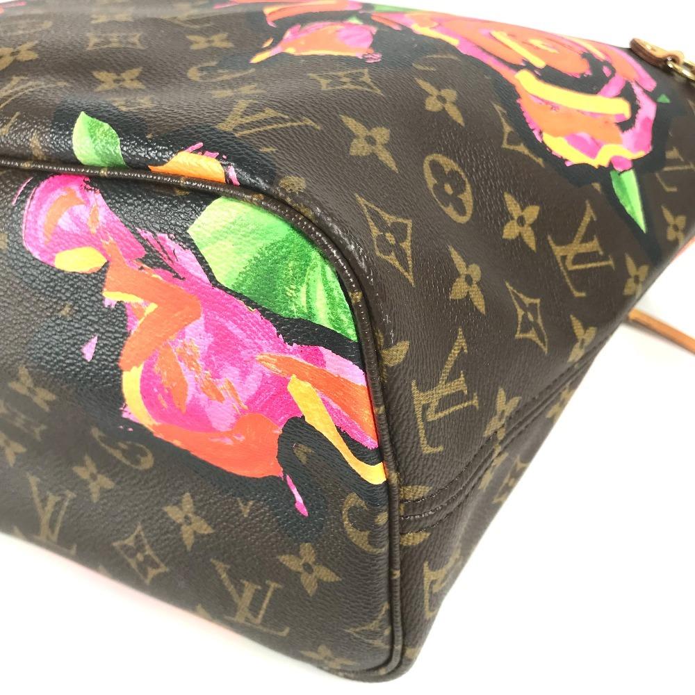 Louis Vuitton  M48613 Monogram Rose Neverfull MM Shoulder Bag Tote Bag