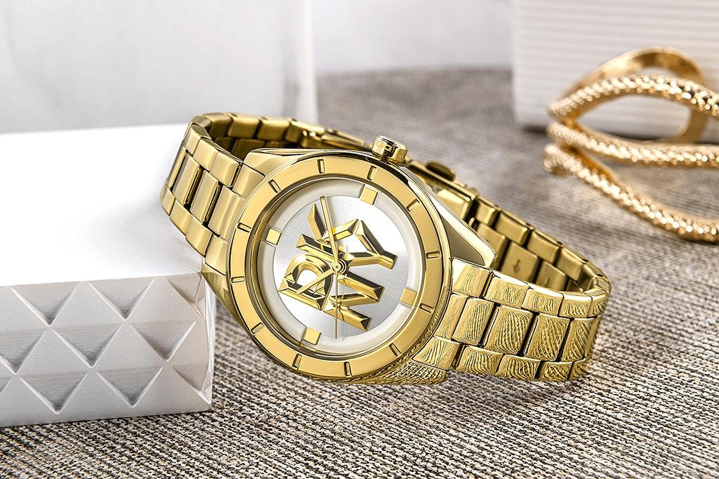 Women's Watch DKNY Chambers Midi Gold DK1L016M0065 + BOX