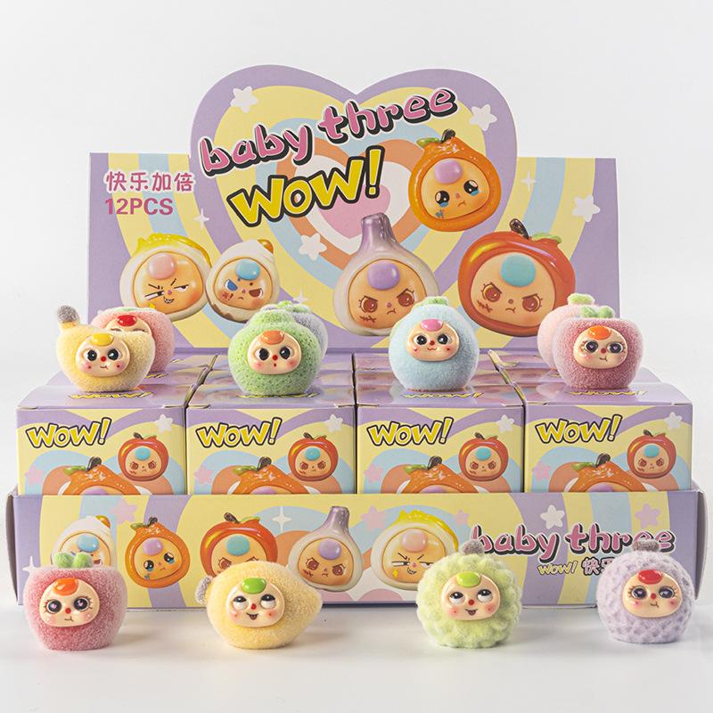 12 Pieces Coca- Key Rings/chains Cola Key Rings/chains Cloth Flocking Ornaments Children's Toys POP Key Rings/chains MART Tide Play Doll Blind Bag