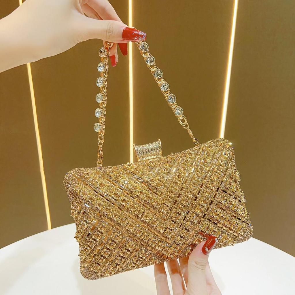 2025 Exquisite Rhinestone Evening Bag - High-End Luxury Party Handbag