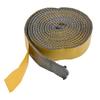 Heat Resistant Flat Stove Rope Gasket 2m Black Fiberglass Sealing Parts For Stove Glass, Oven, Chimney Doors Replacement Parts