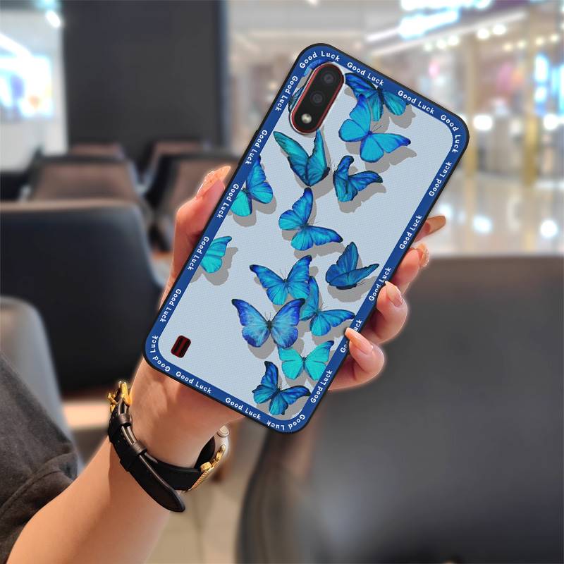 Soft Case Cartoon Phone Case For Samsung Galaxy A01/SM-A015F/G Durable Dirt-resistant Waterproof Cute Anti-dust Silicone