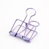 8 Colors 3 Sizes Ins Colors Gold Sliver Rose Green Purple Binder Clips Large Medium Small Office Study Binder Clips