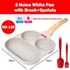 Thickened Omelet Egg Frying Pan with Lid Nonstick 4 Cups Pancake Fried Egg Pan for Breakfast Skillet Egg Cooker Pan Mold