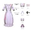Game Project Sekai Cosplayena Pjsk Akiyama Mizuki Has Five Case Cosplay Maid Dress Wig Outfit Halloween Party Uniform Costume