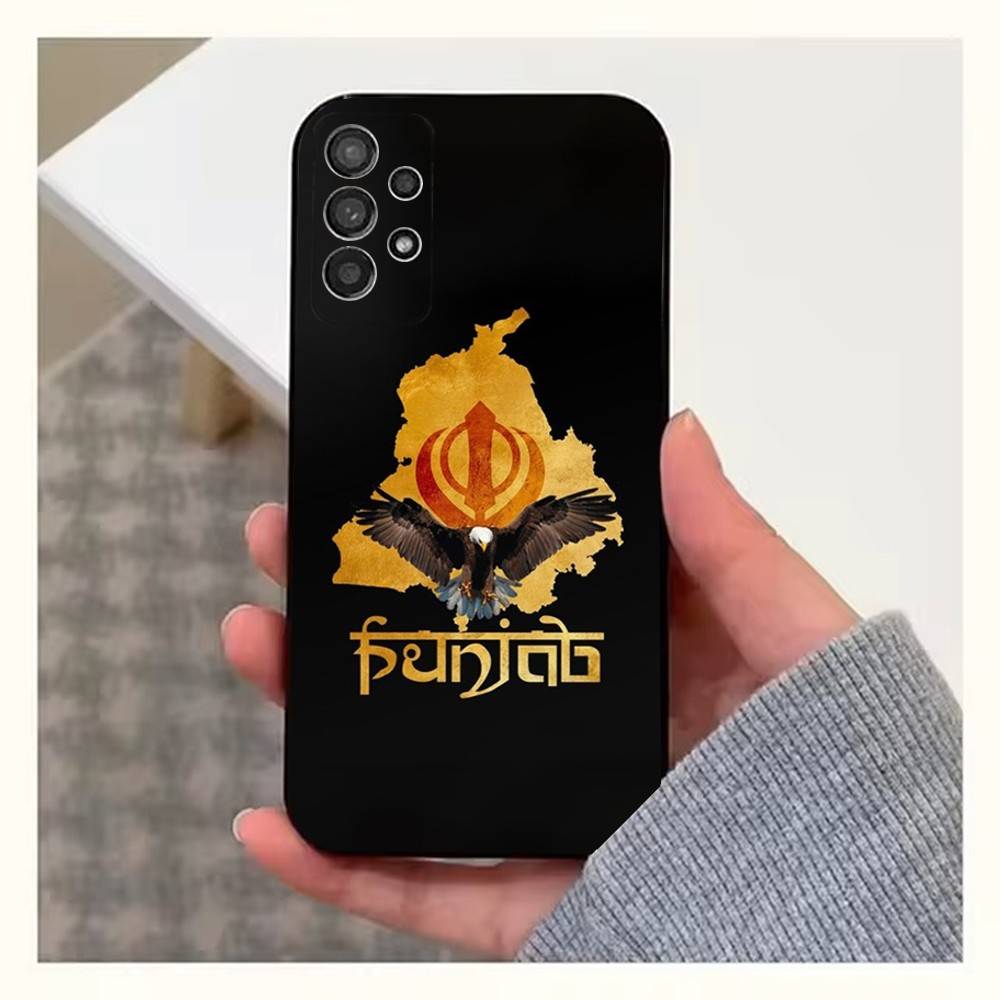 

P-Punjab M-Map Case For Samsung S22,S25,Ultra,S24,S23,FE,S20,S10,Plus,S21,S9,Lite,Soft Silicone Black SamsungS9