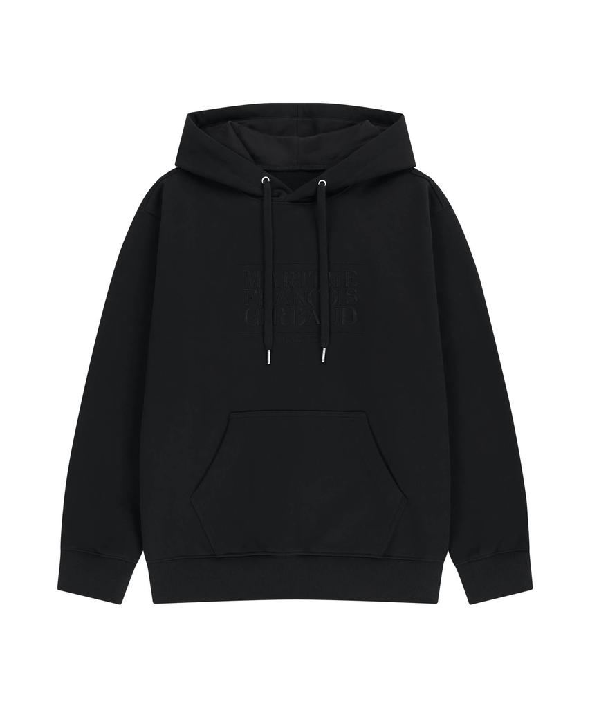Marith + Franois Girbaud Classic Logo Embroidery Hoodie Black Black