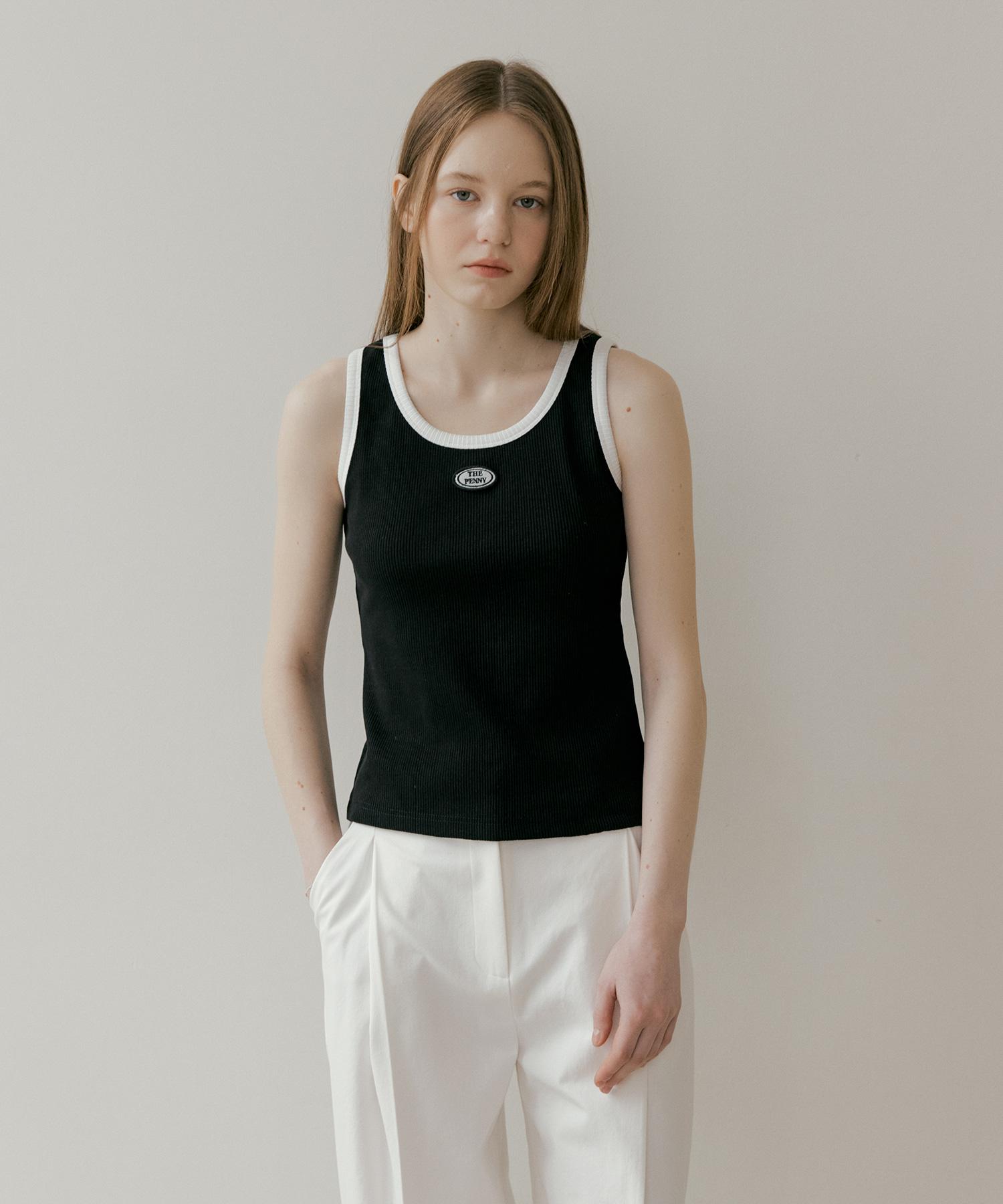 The Penny Logo Combie Sleeveless Tee - Black Free/Free