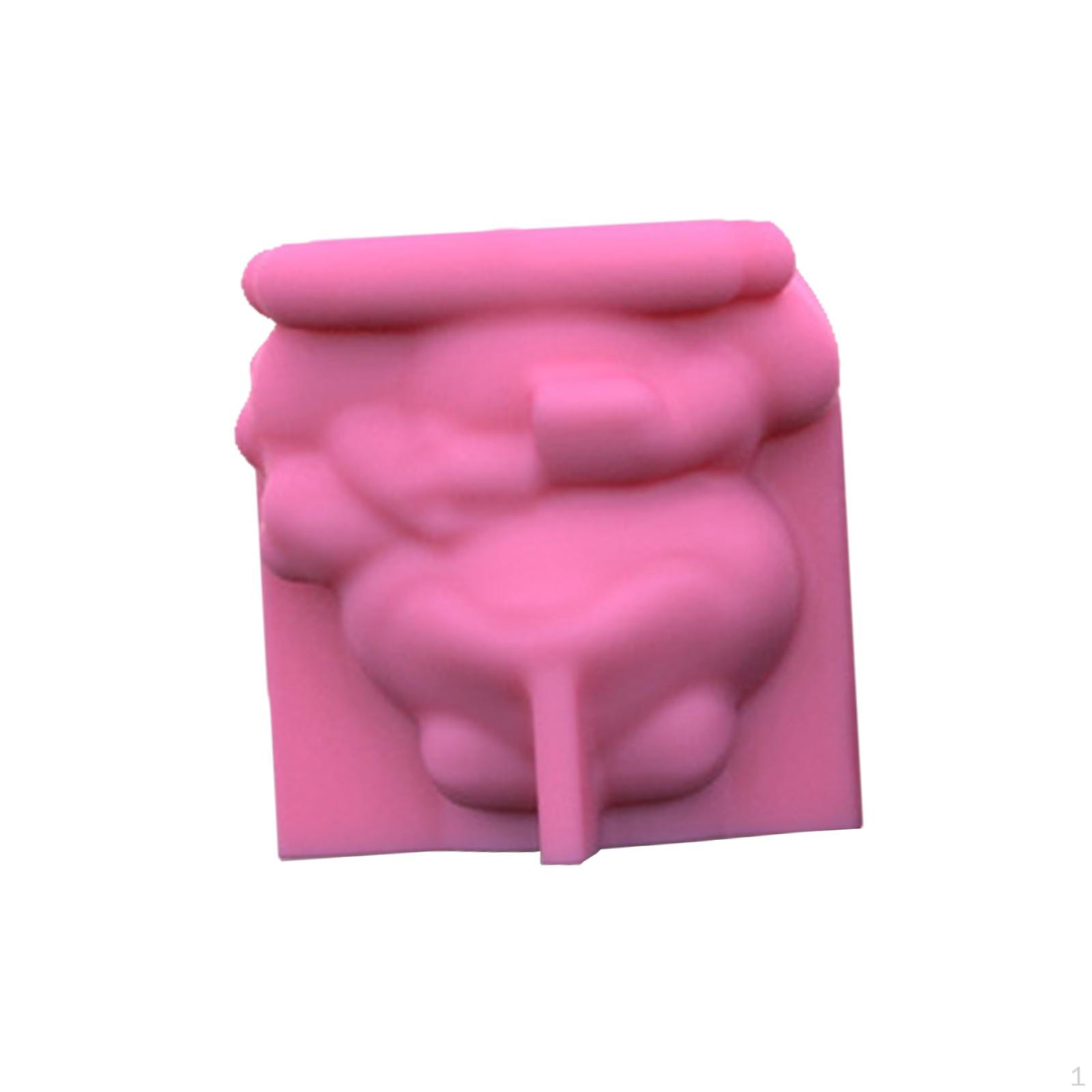 Silicone Vase Model Concrete Plaster Resin Casting Flower Handmade Child and Mother Frog