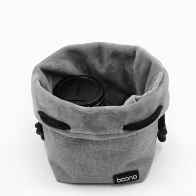Adjustable Strap Camera Storage Bag Dustproof Velvet Lining DSLR Drawstring Bag Inner Bag Waterproof Lens Protective Case