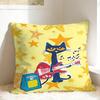 Pillow Cover P-Pete The Cat  Funny Pillow Case For Sofa Home Decor Pillowcases