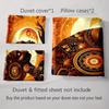 Radiant artistic silhouette. Bedding Duvet cover sets Duvet covers Pillowcases gifts (1 * Duvet Cover 2 * Pillowcases, without duvet insert)