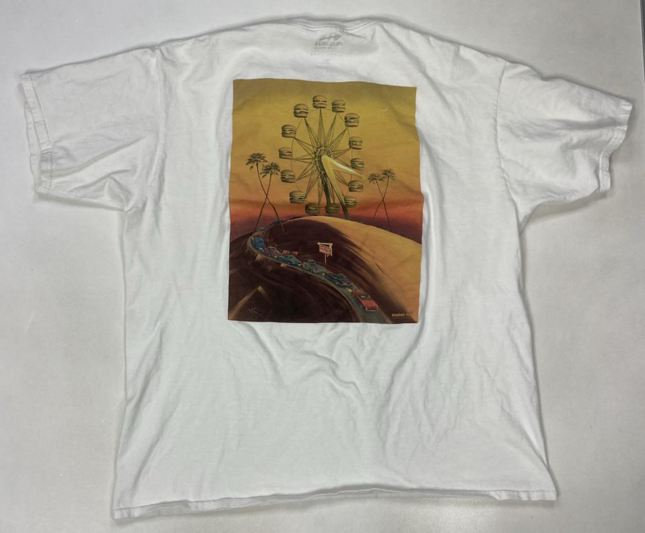 In-N-Out Burger 70 Anniversary Graphic T-shirt Men XL White Short Sleeve L