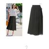 Spring and Summer Women's Clothing Casual Loose Chiffon Wide Leg Pants for Plump Girls